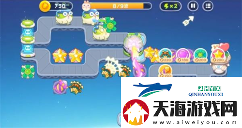 保卫萝卜4太空穿越第14关怎么过